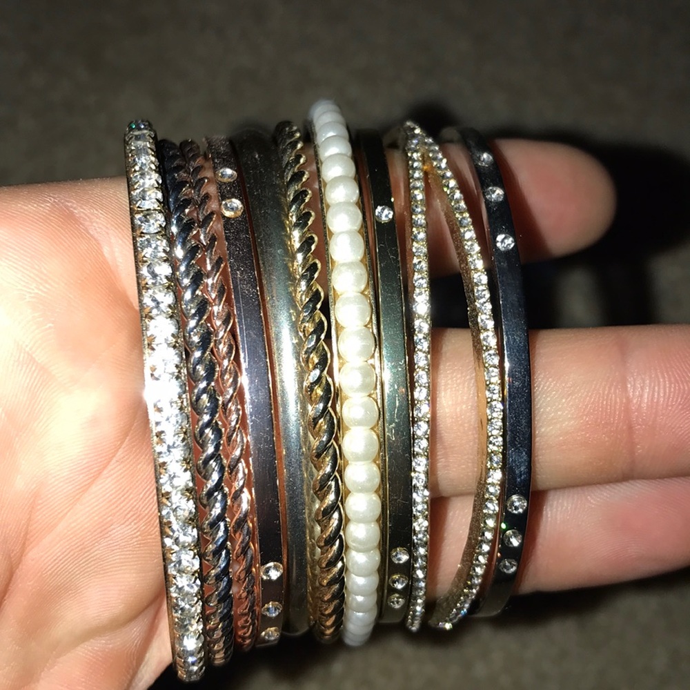 A set of bracelets from kohl’s